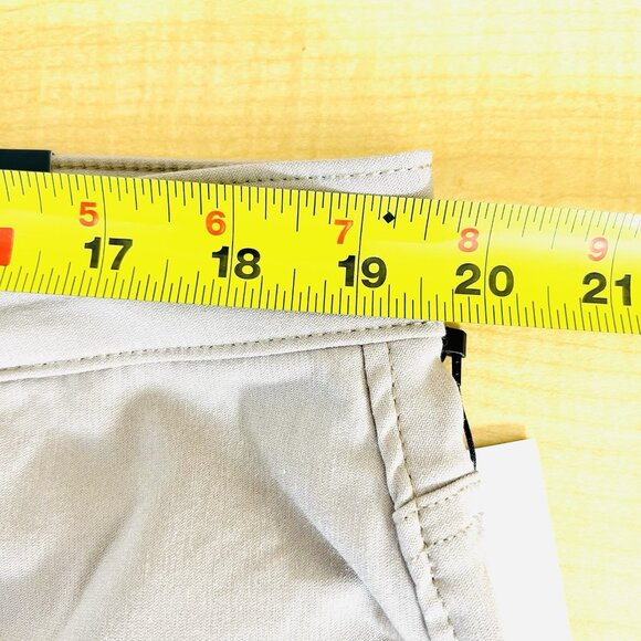 NWT Perry Ellis Men's Stretch Slim Fit Pants Size 36x30 Stone Color Slim Leg - Picture 9 of 15